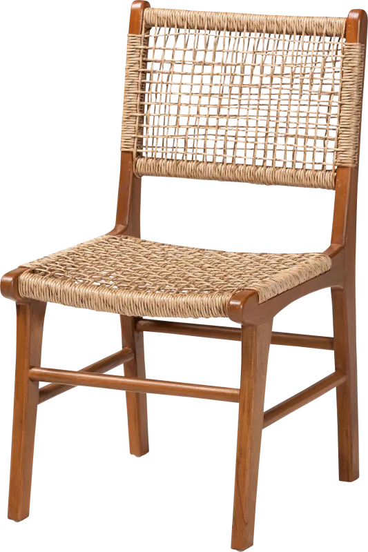 Silvercloua Brown Dining Chair