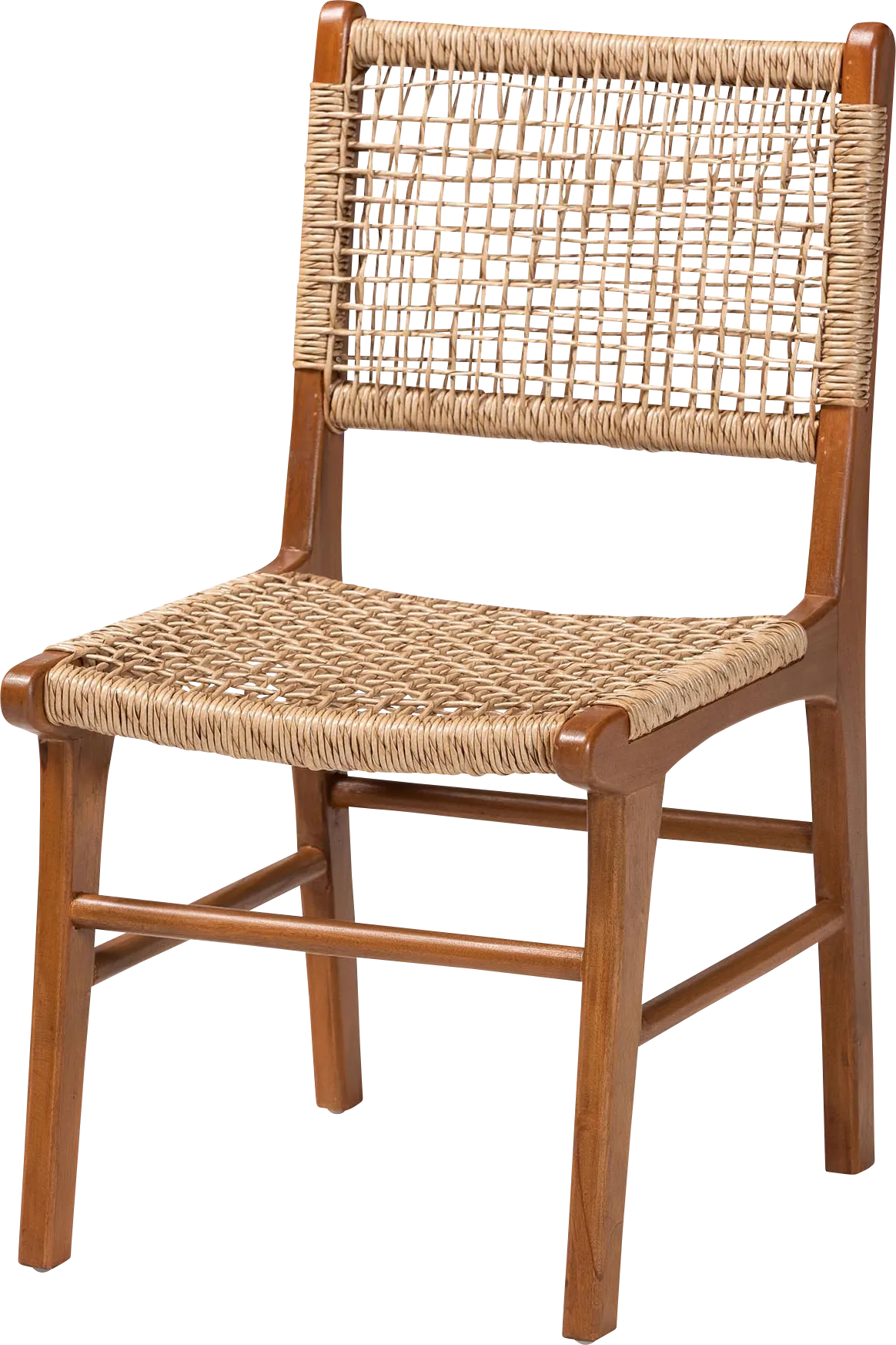 Silvercloua Brown Dining Chair - Image 1