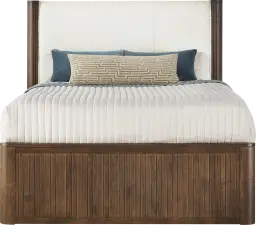 3 pc queen upholstered bed