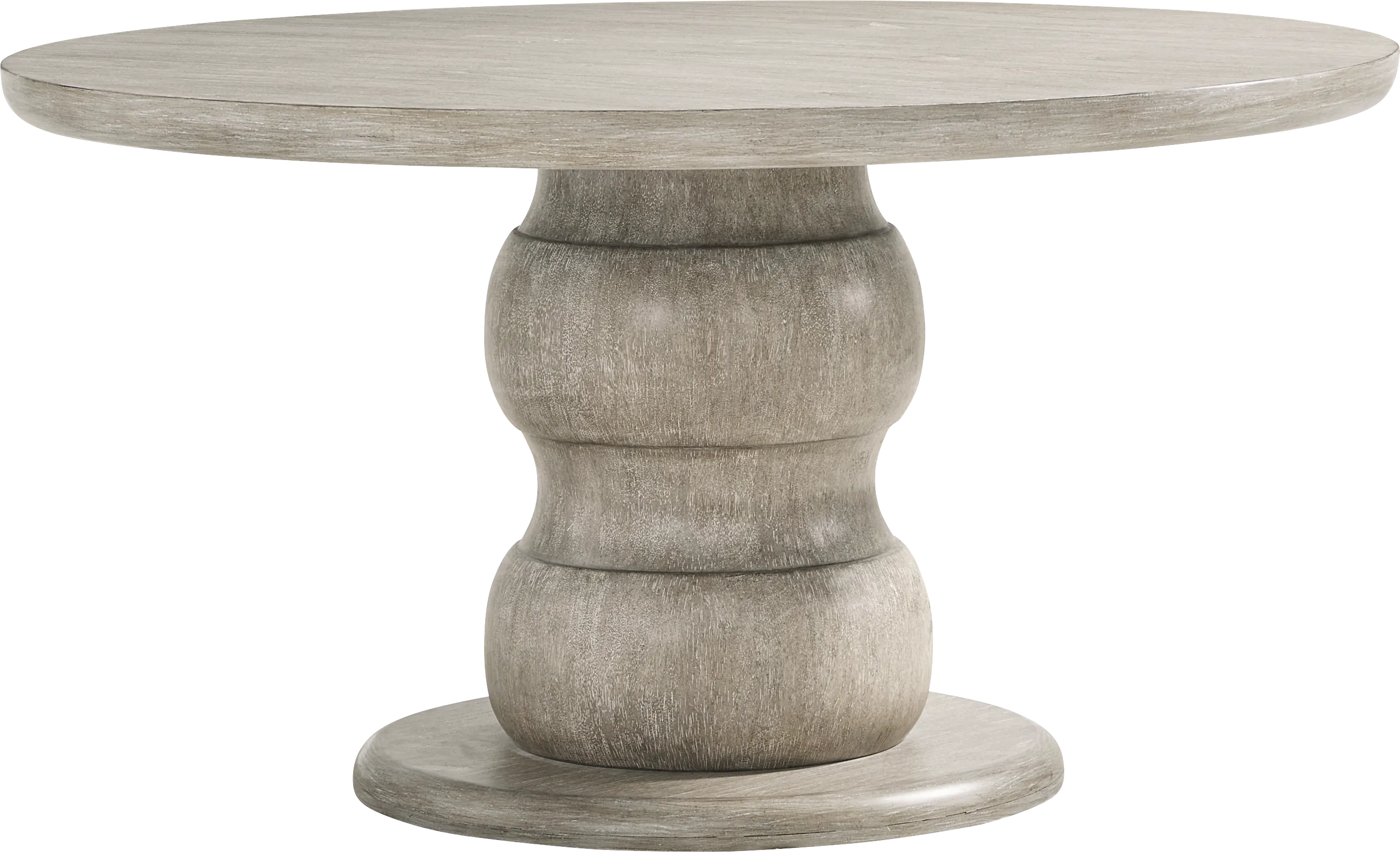 Santa Clarita Light Gray 5 Pc Round Dining Room - Thumbnail - Image 2