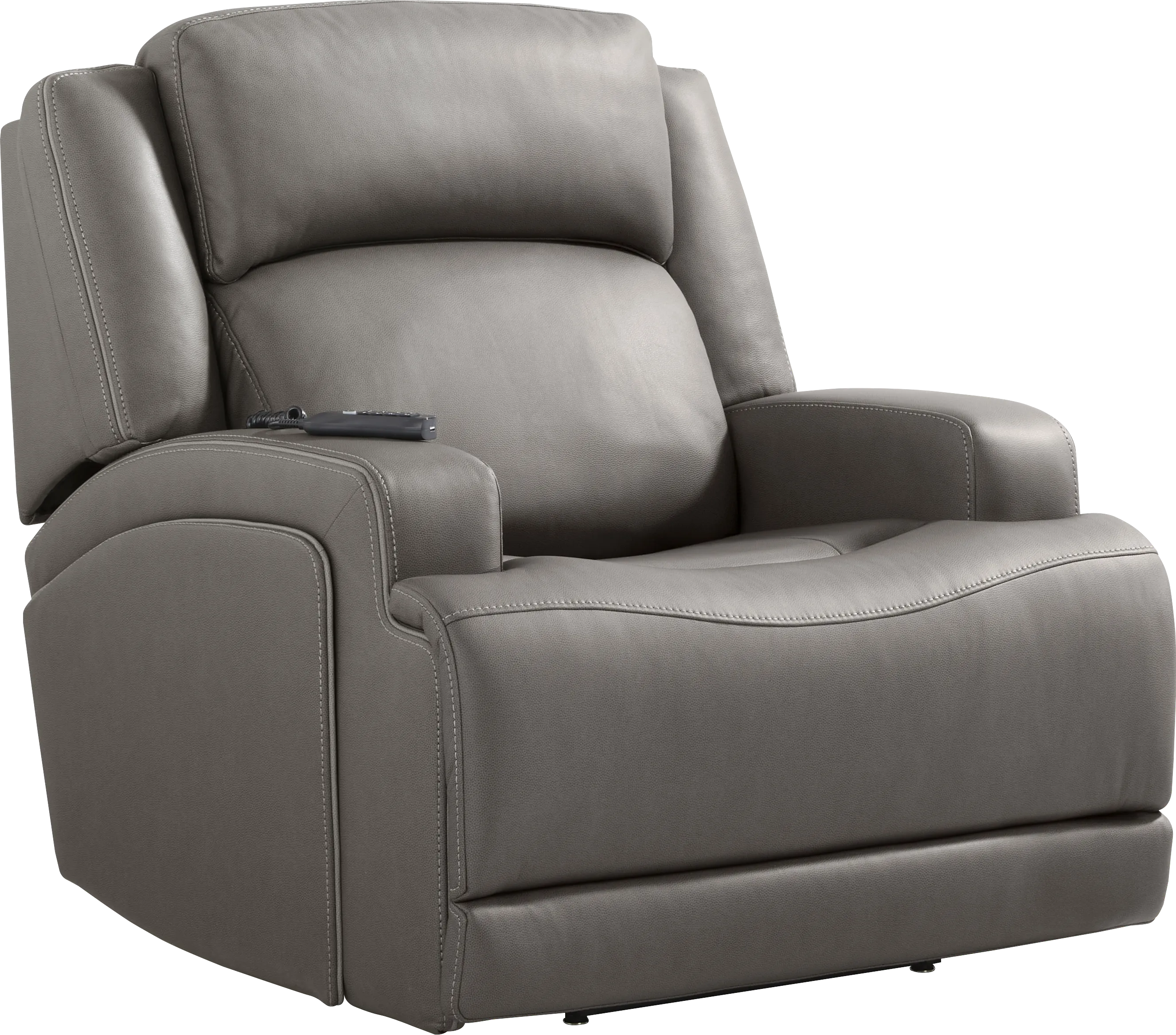 Lift Off by Shaquille O'Neal Home Charcoal Dual Power Lift Recliner - Thumbnail - Image 1