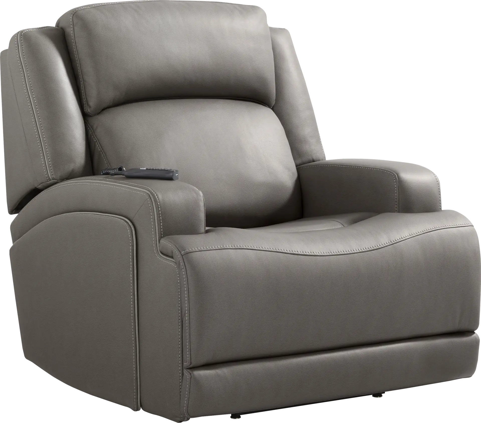 Lift Off by Shaquille O'Neal Home Charcoal Dual Power Lift Recliner