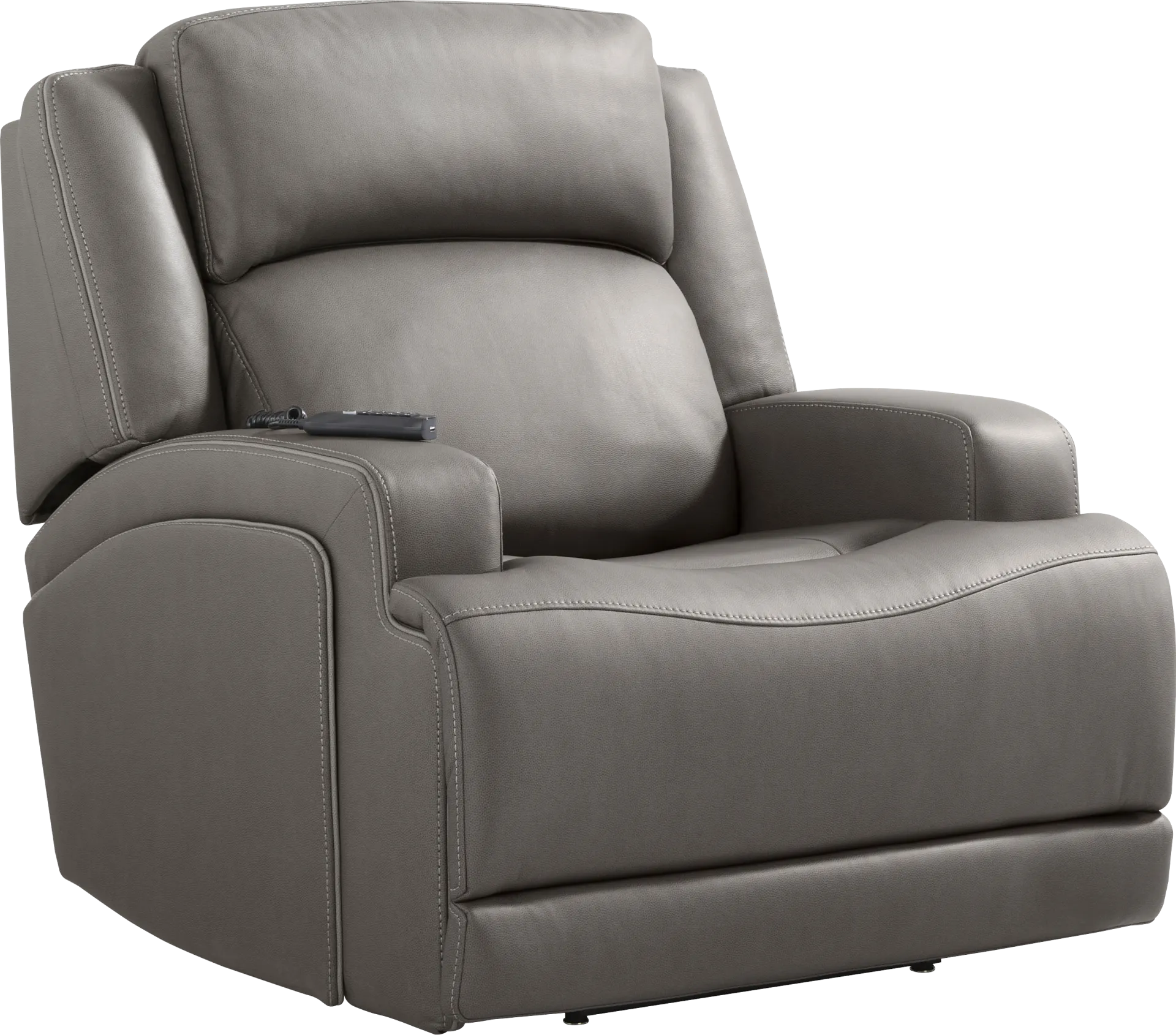 Lift Off by Shaquille O'Neal Home Charcoal Dual Power Lift Recliner - Image 1