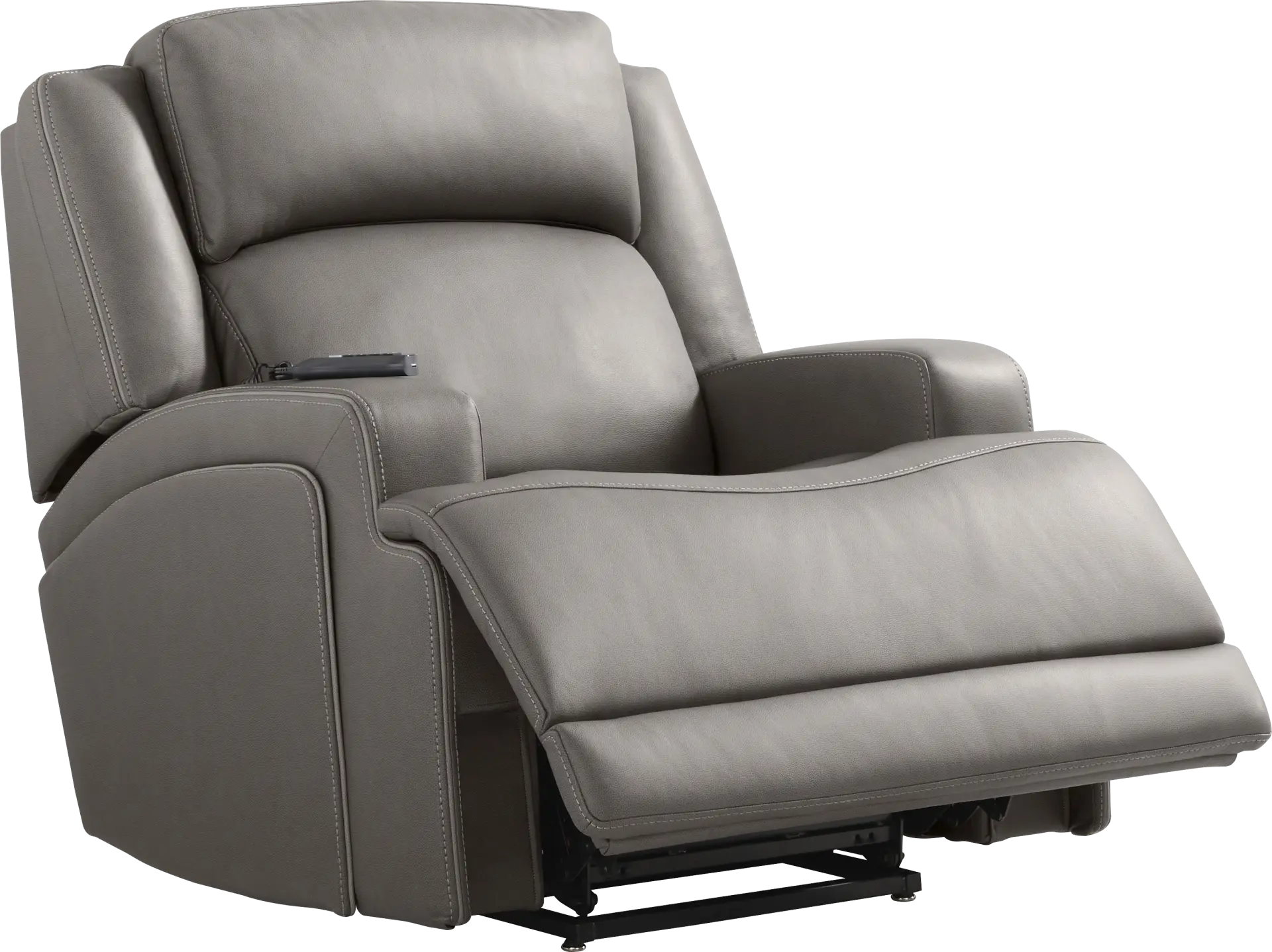 Lift Off by Shaquille O'Neal Home Charcoal Dual Power Lift Recliner