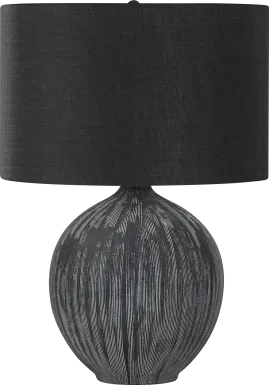 Carlisle Boulevard Black Lamp