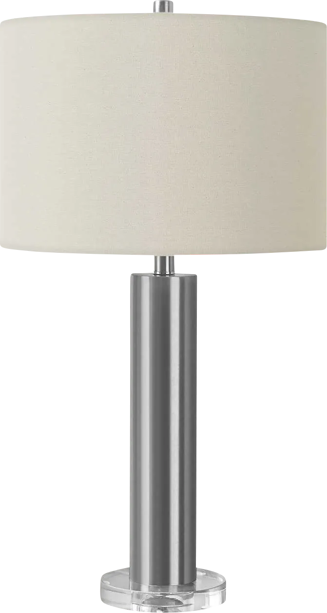Lanco Home Silver Lamp - Image 1