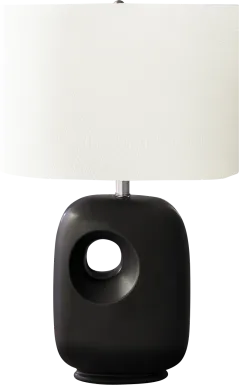 Omaha Reef Black Lamp