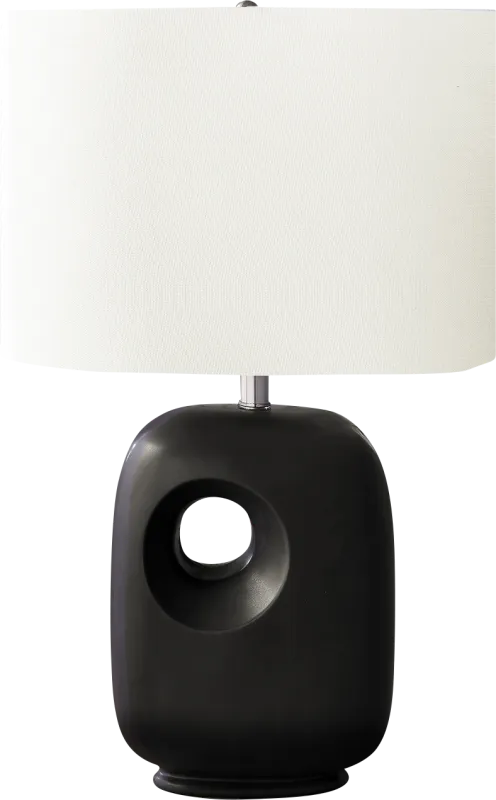 Omaha Reef Black Lamp