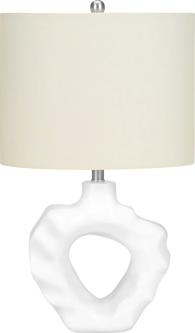 Racine Way White Lamp - Image 1