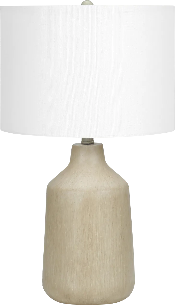 Radom Circle Beige Lamp - Thumbnail - Image 1