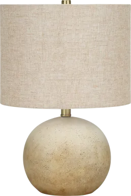 Sallan Hills Beige Lamp