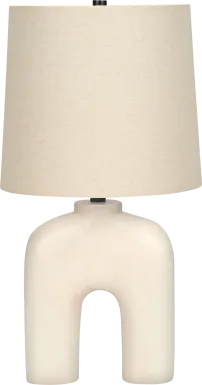 Uthese Post Cream Lamp