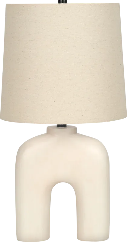 Uthese Post Cream Lamp