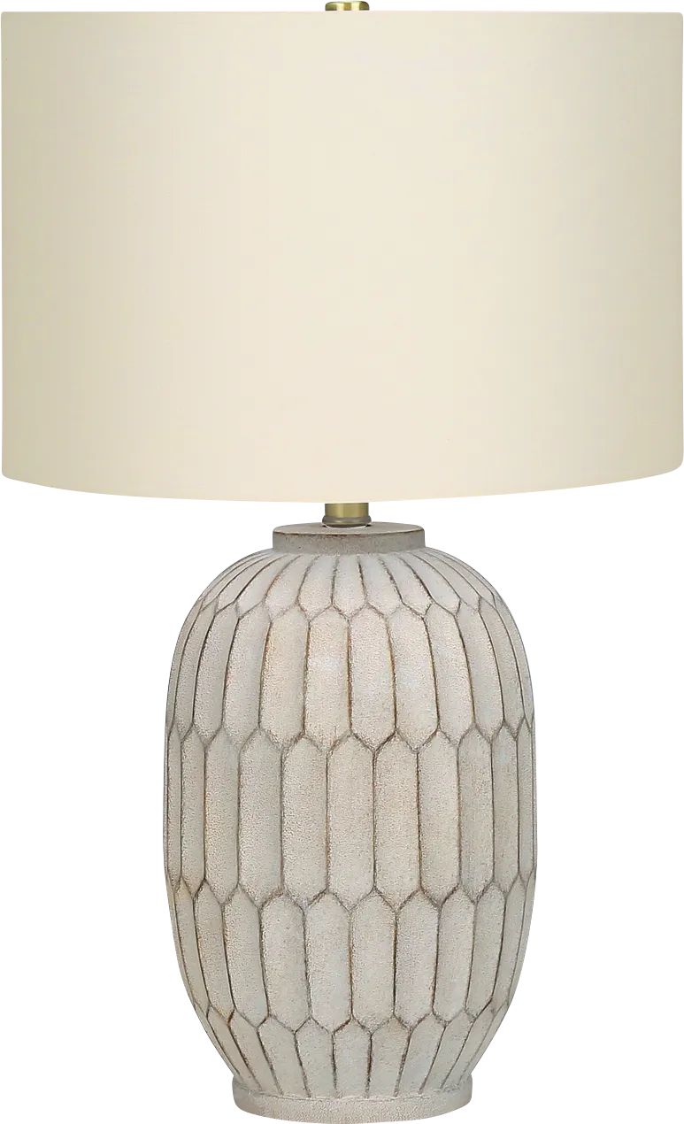 Tappan Cove Cream Lamp - Thumbnail - Image 1