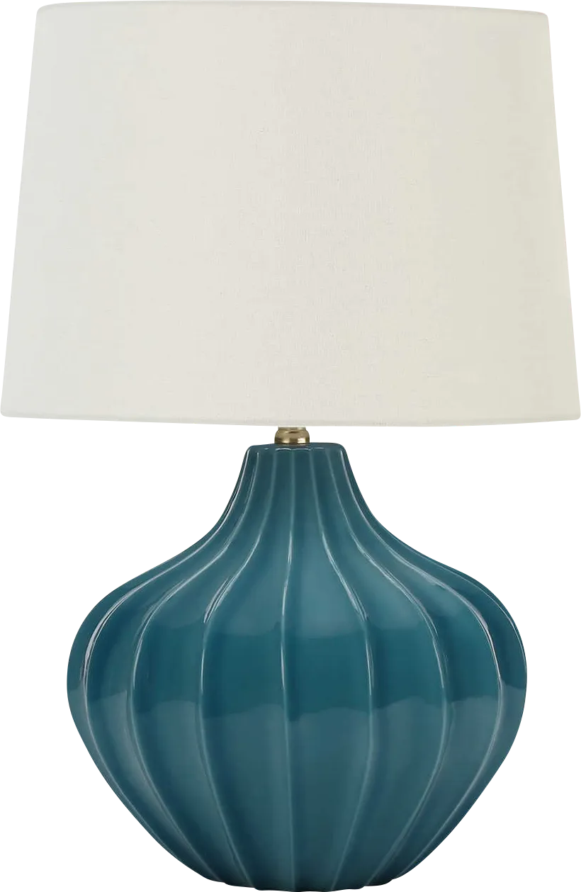 Beals Grove Blue Lamp - Image 1