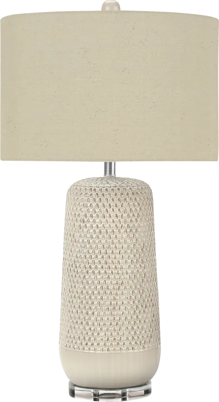Alger Court Cream Lamp