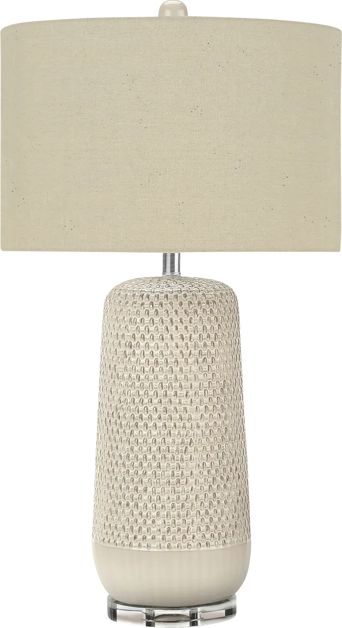 Alger Court Cream Lamp - Image 1