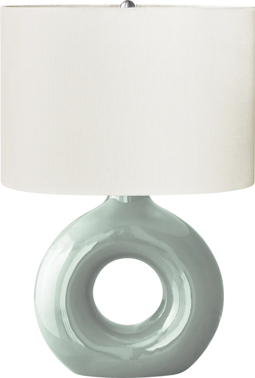 Neveux Shade Green Lamp