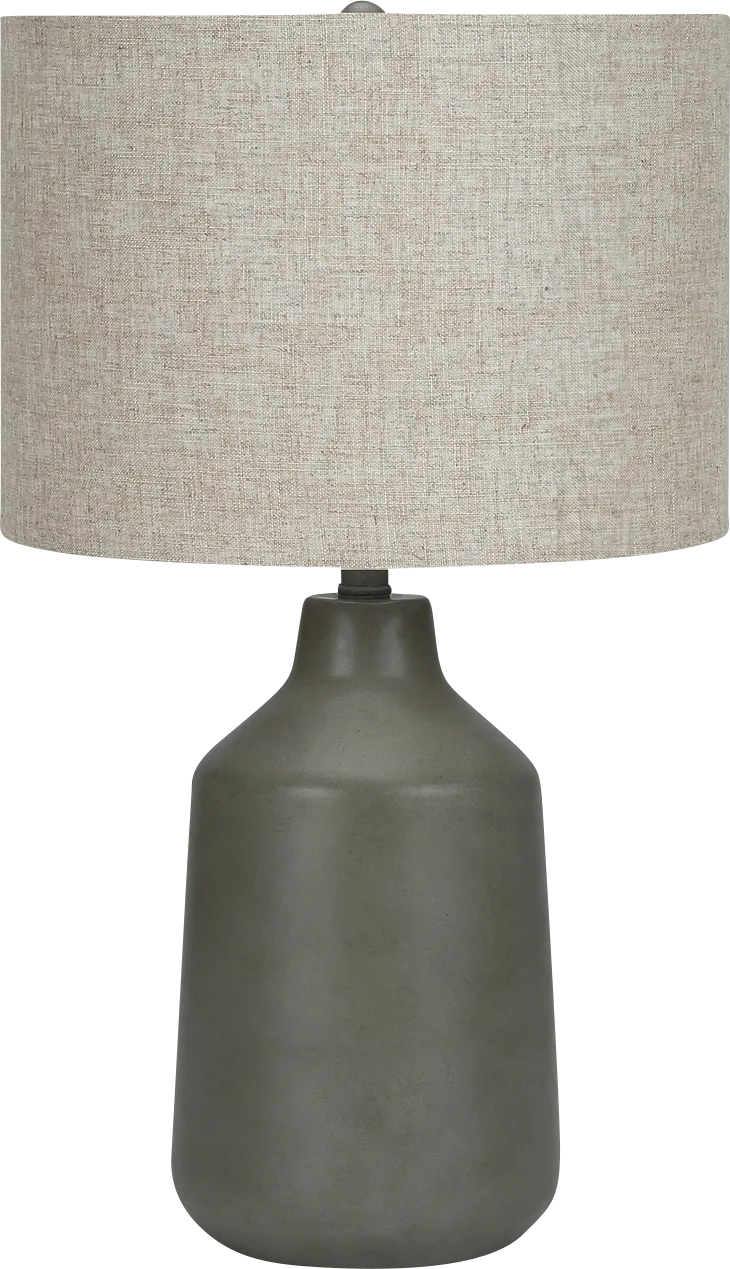 Radom Circle Gray Lamp - Thumbnail - Image 1