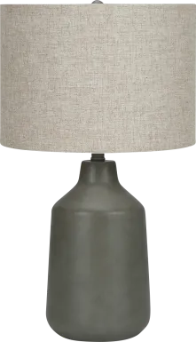 Radom Circle Gray Lamp