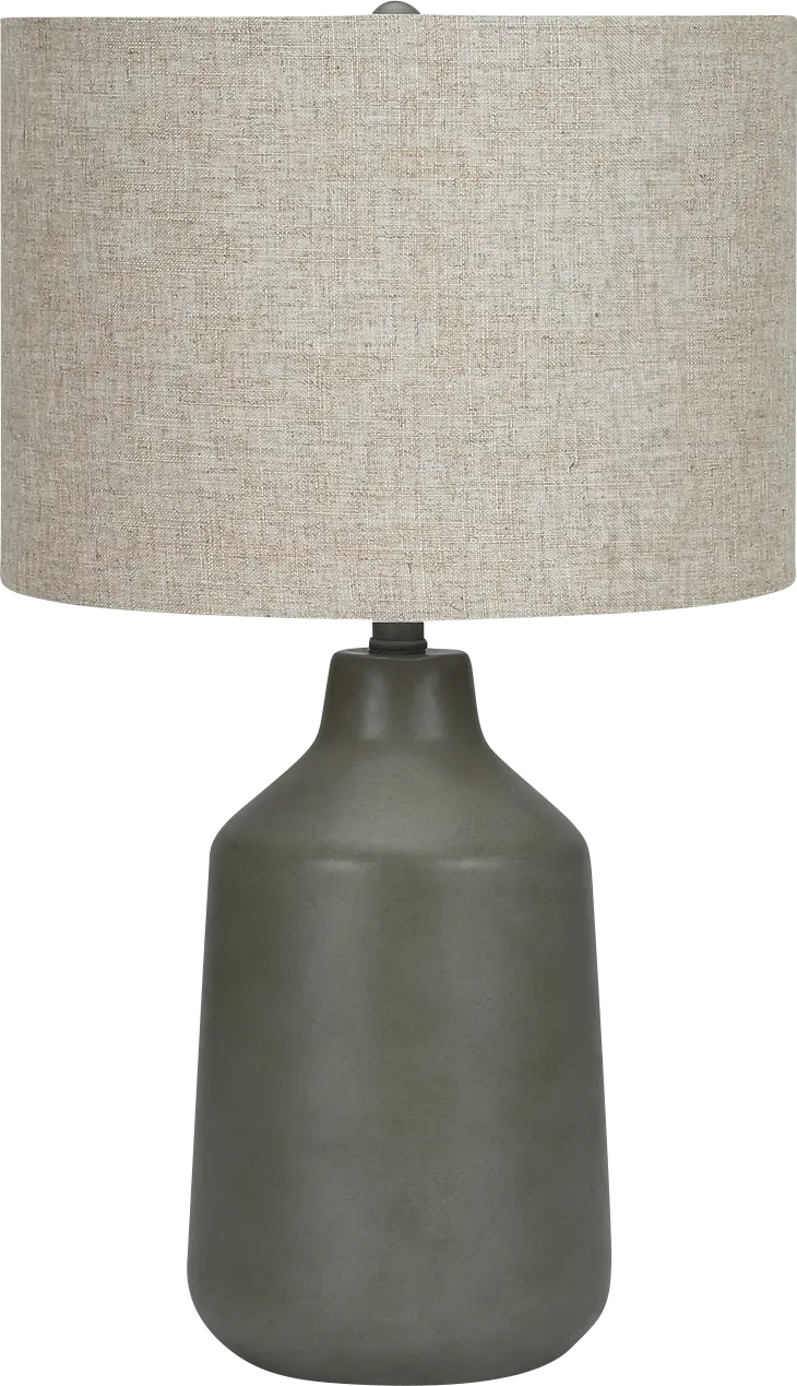 Radom Circle Gray Lamp