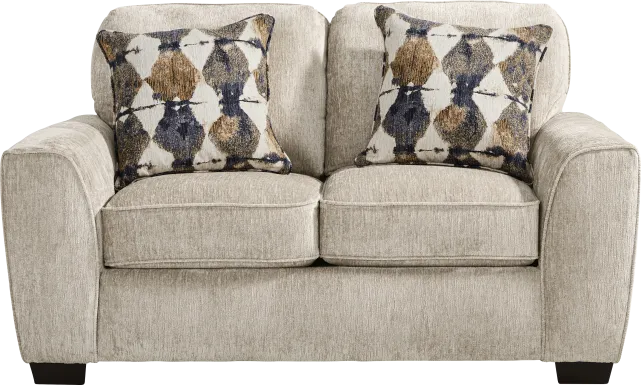 Wilcox Beige Loveseat