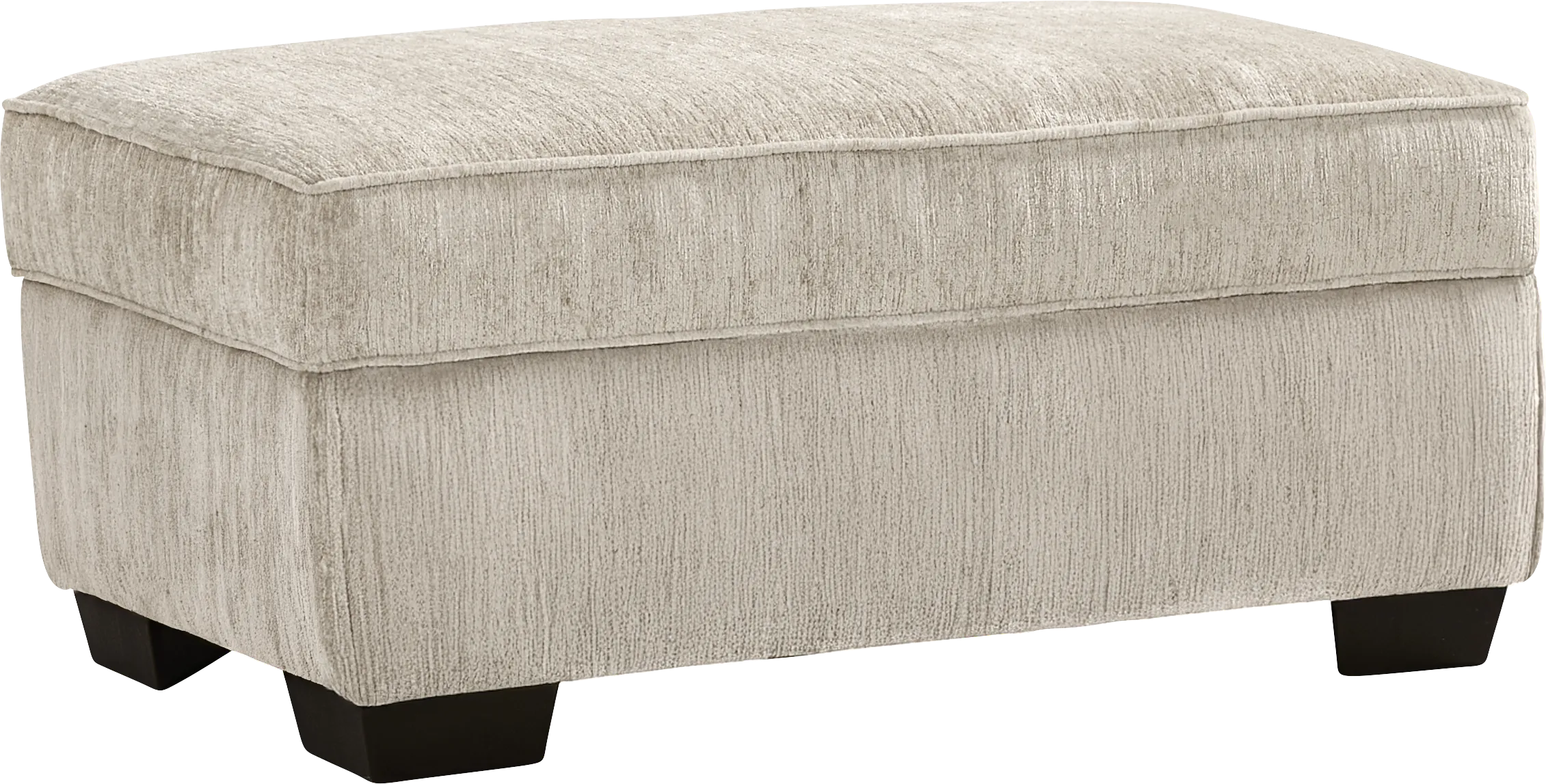 Wilcox Beige Storage Ottoman - Thumbnail - Image 1