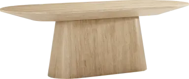 oval dining table