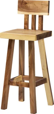 Petalbooks Brown Barstool