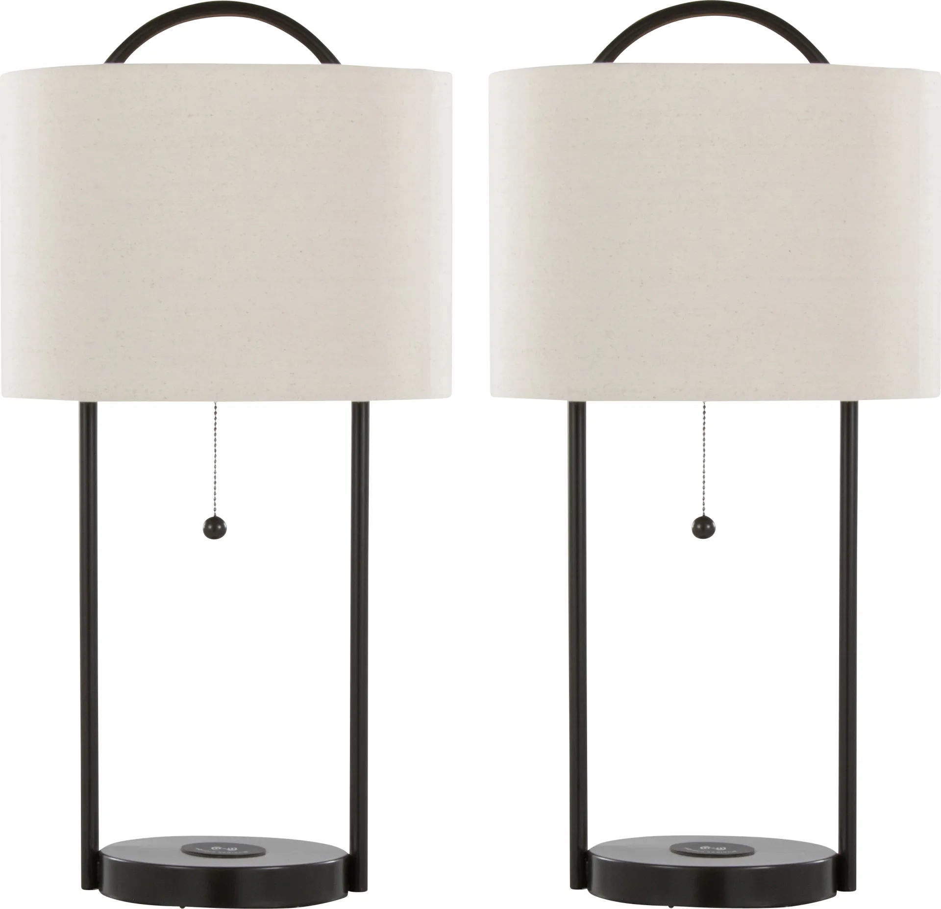 Ignatius Hollow Bronze Lamp, Set of 2 - Image 1
