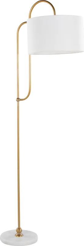 Chope Club Gold Floor Lamp