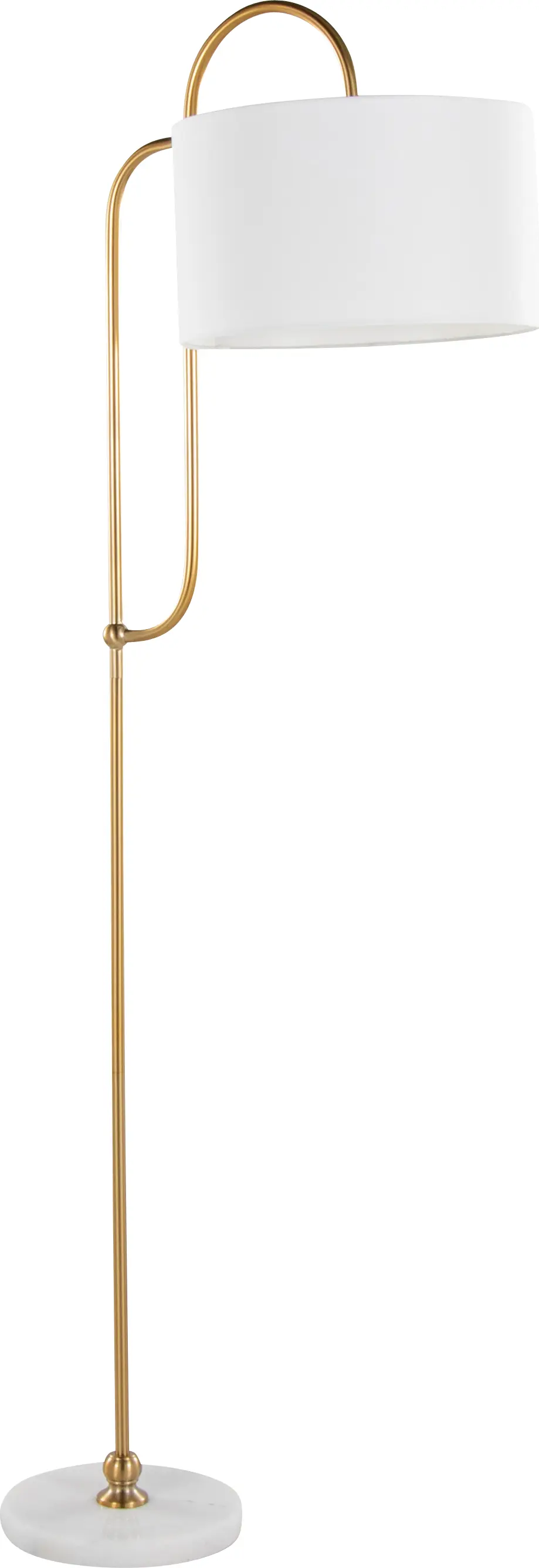 Chope Club Gold Floor Lamp