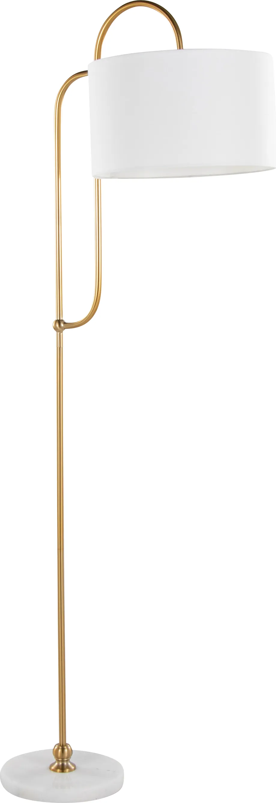 Chope Club Gold Floor Lamp - Image 1