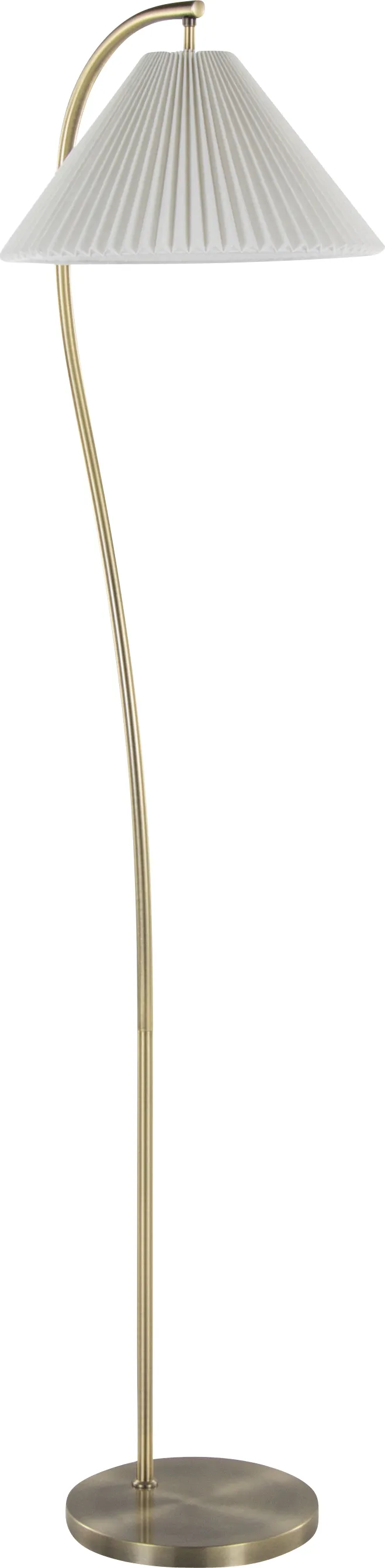 Arndt Lane Gold Floor Lamp - Image 1