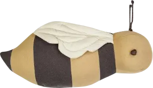 Kids Yellow Buzzy Bee Pillow