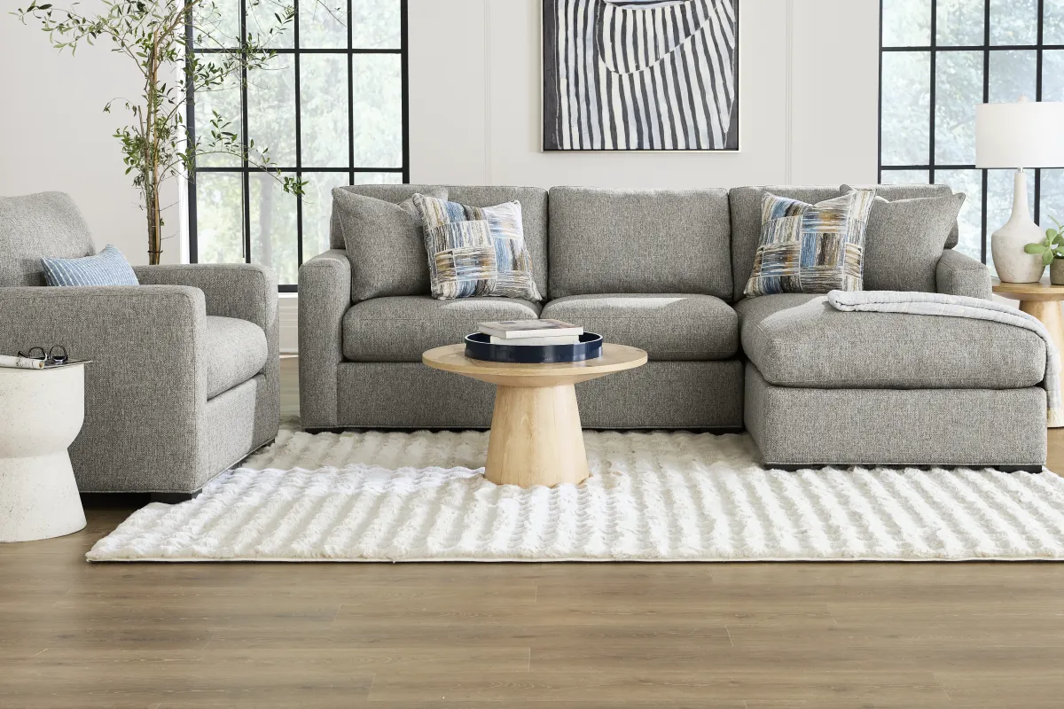 Harmonie Gray 2 Pc Sectional