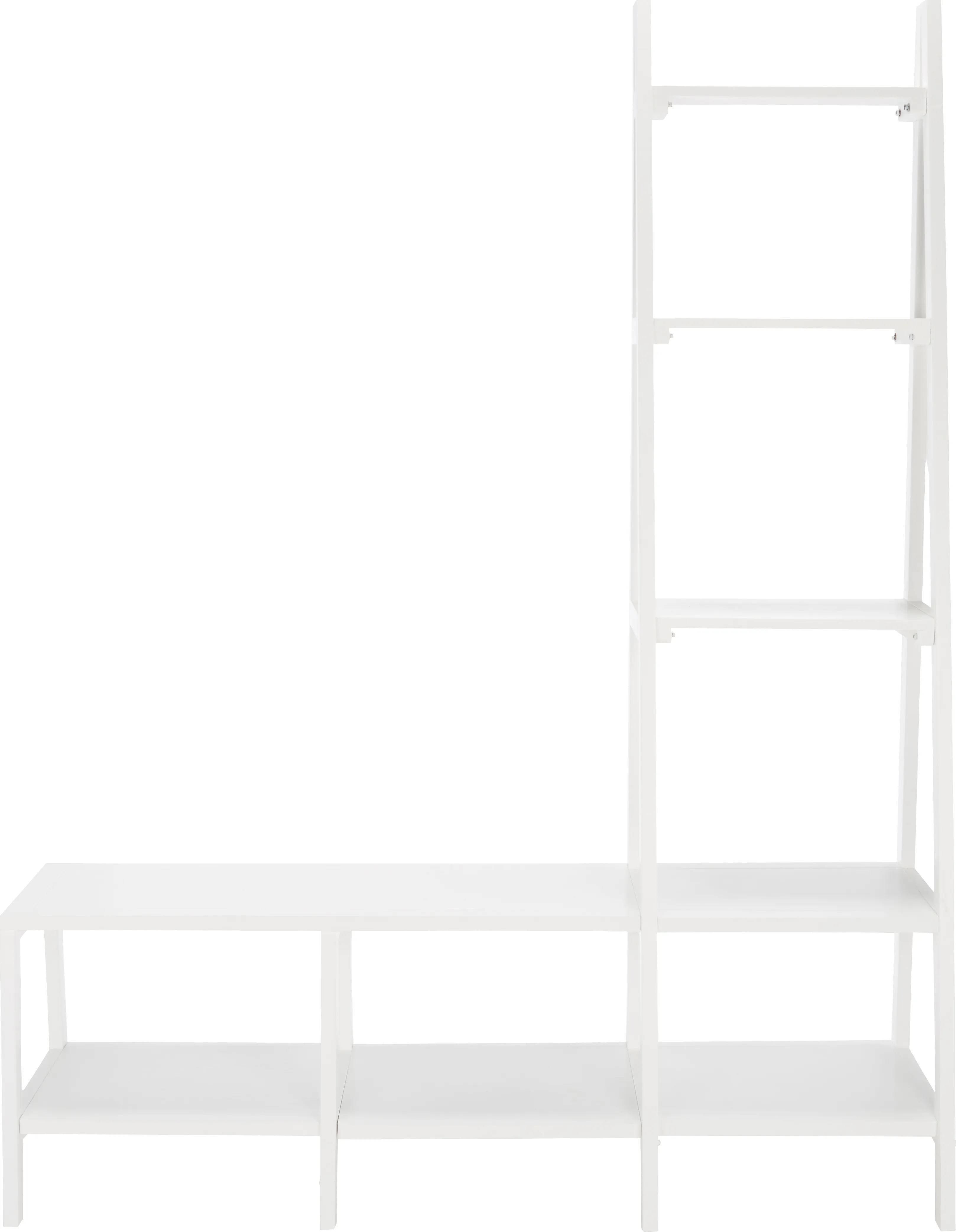 Bangale White Hall Tree - Thumbnail - Image 1