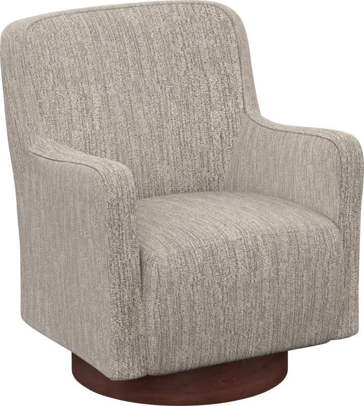 Claredon Brown Swivel Armchair