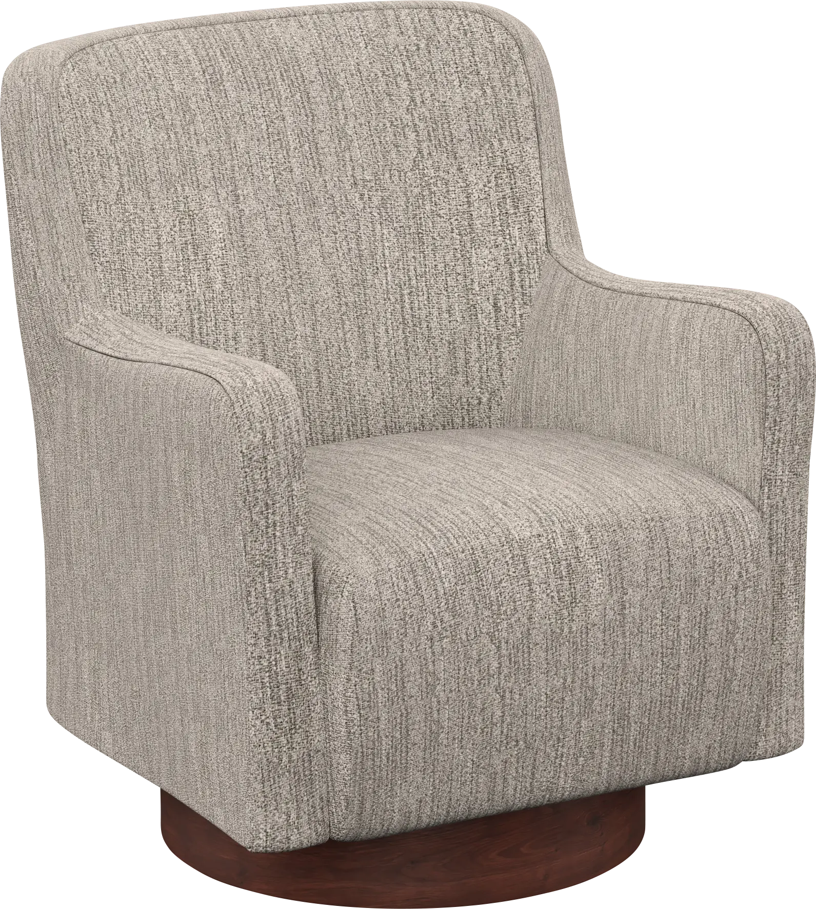 Claredon Brown Swivel Armchair