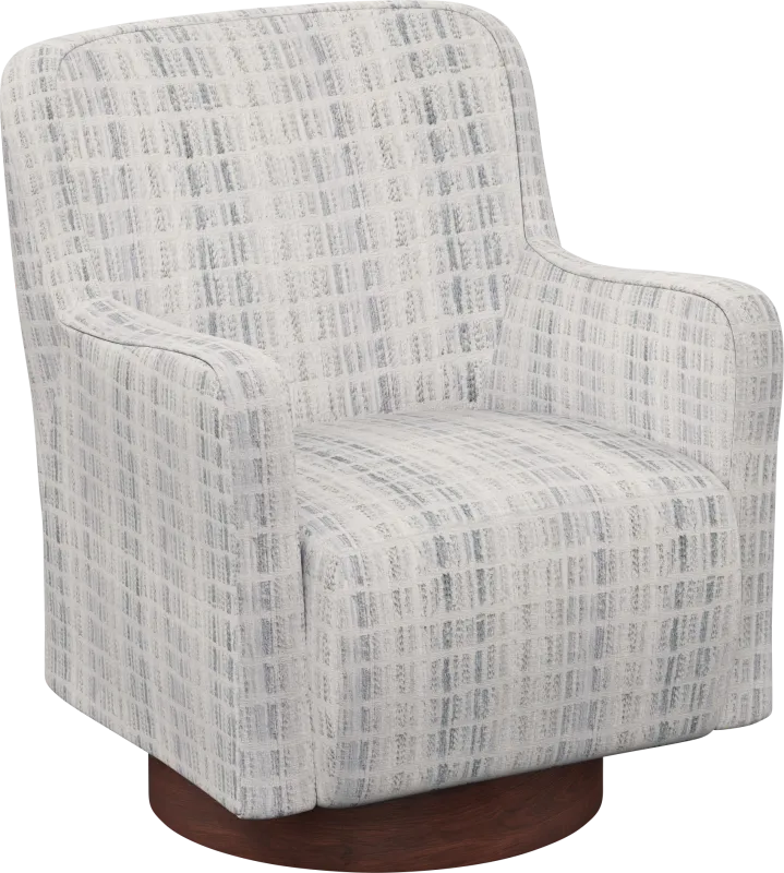 Azizi Gray Accent Chair