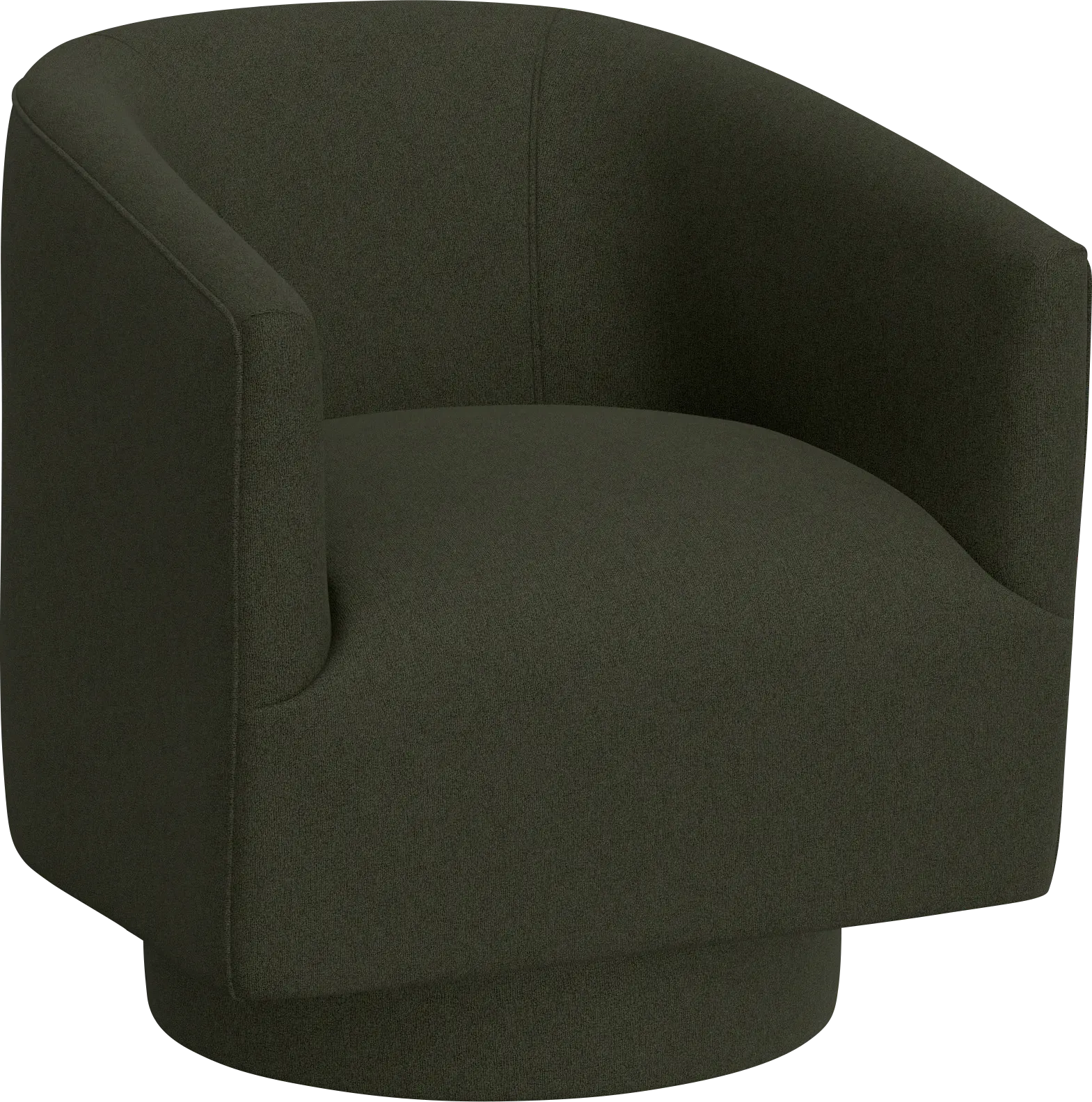 Lemree Green Swivel Accent Chair