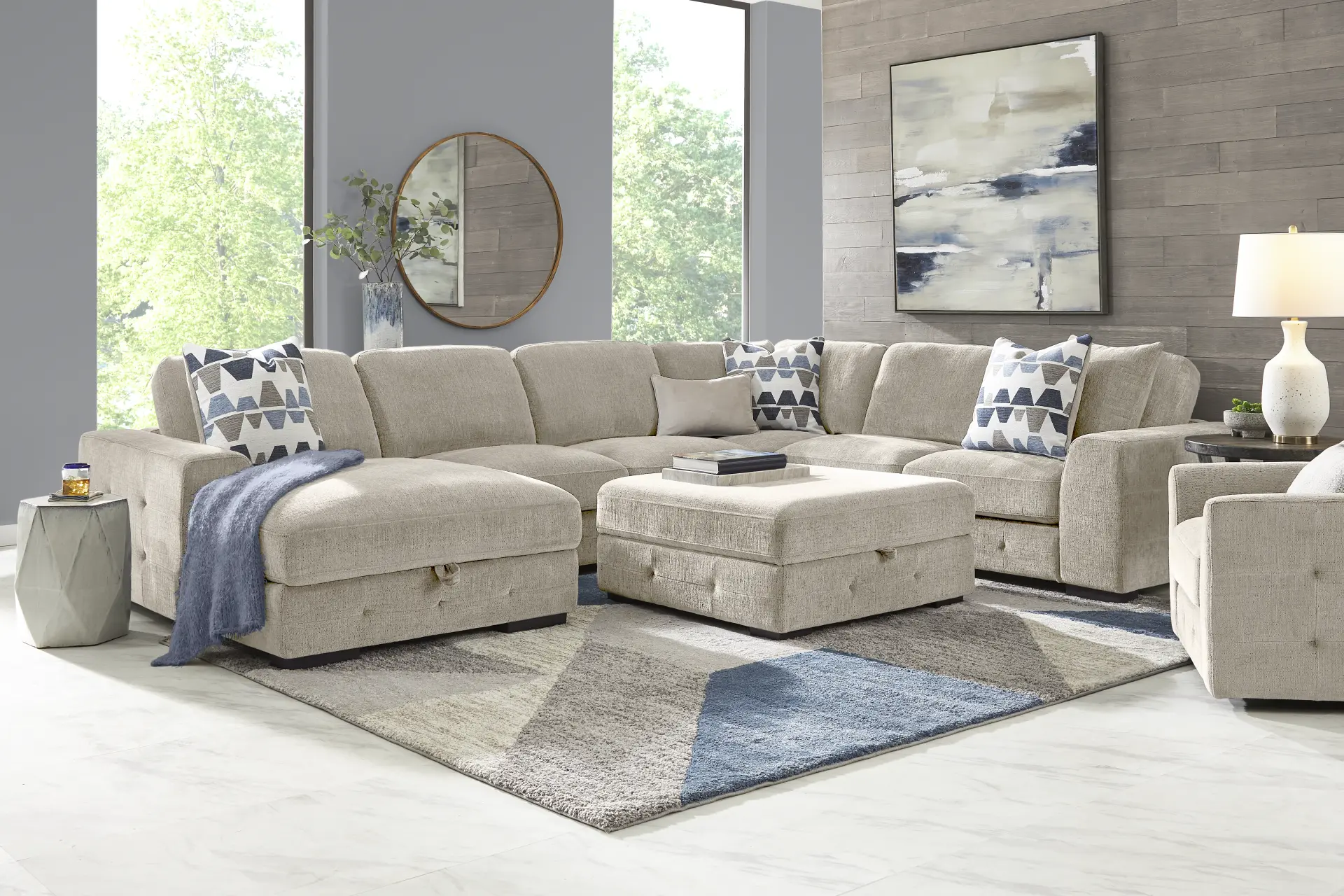 Marcola Sand 4 Pc Sectional