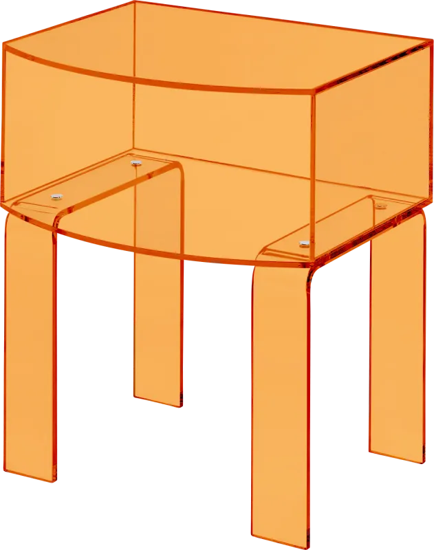 Cosma Orange End Table