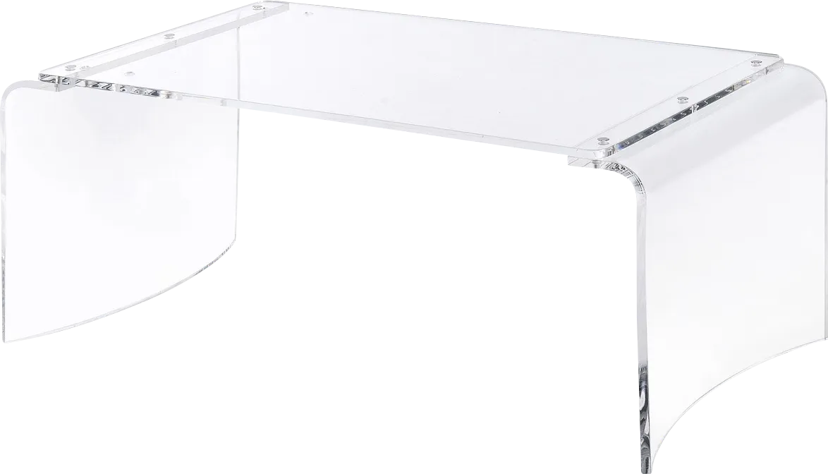 Zyma Clear Cocktail Table - Image 1