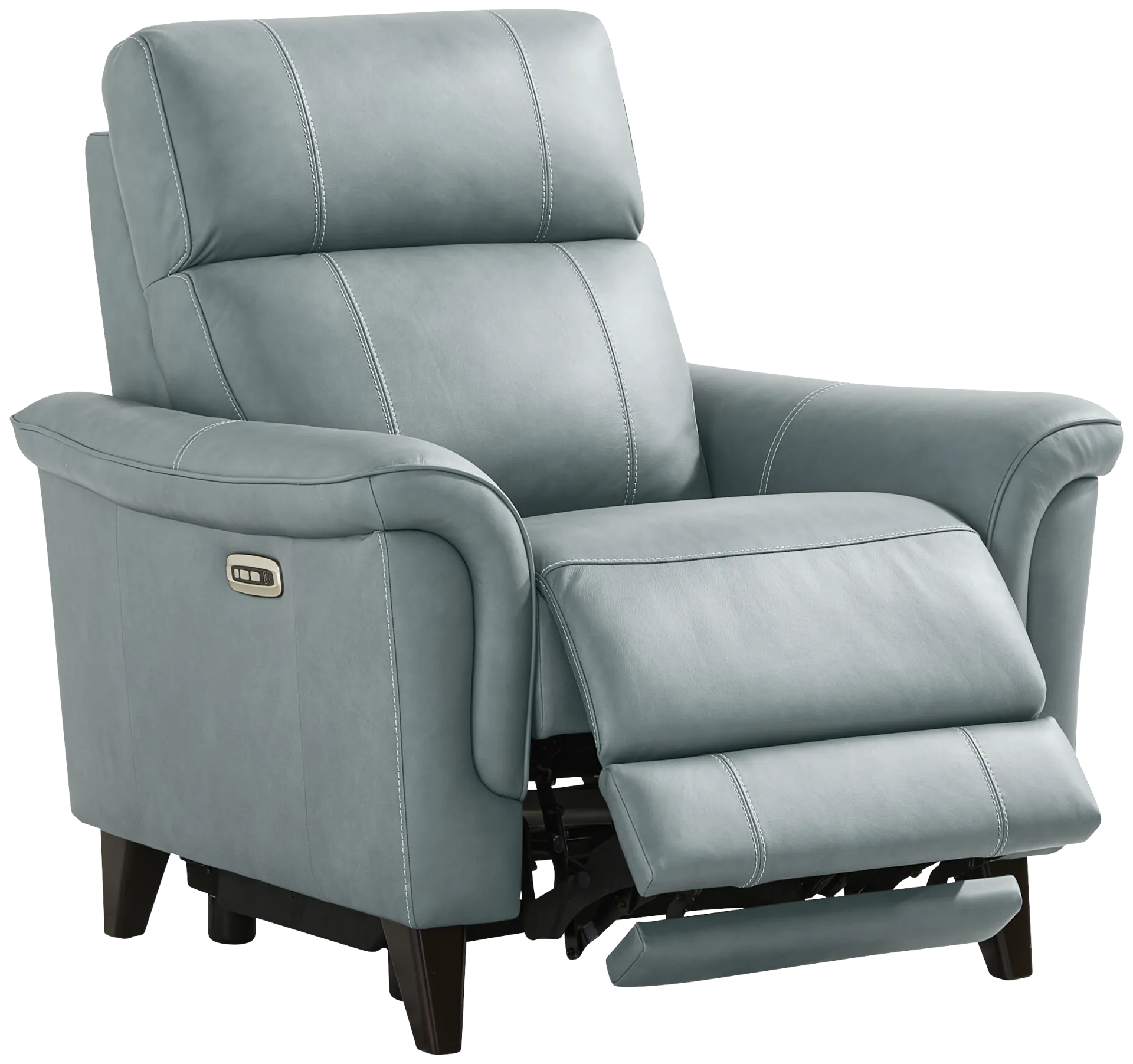 blonde dual power recliner