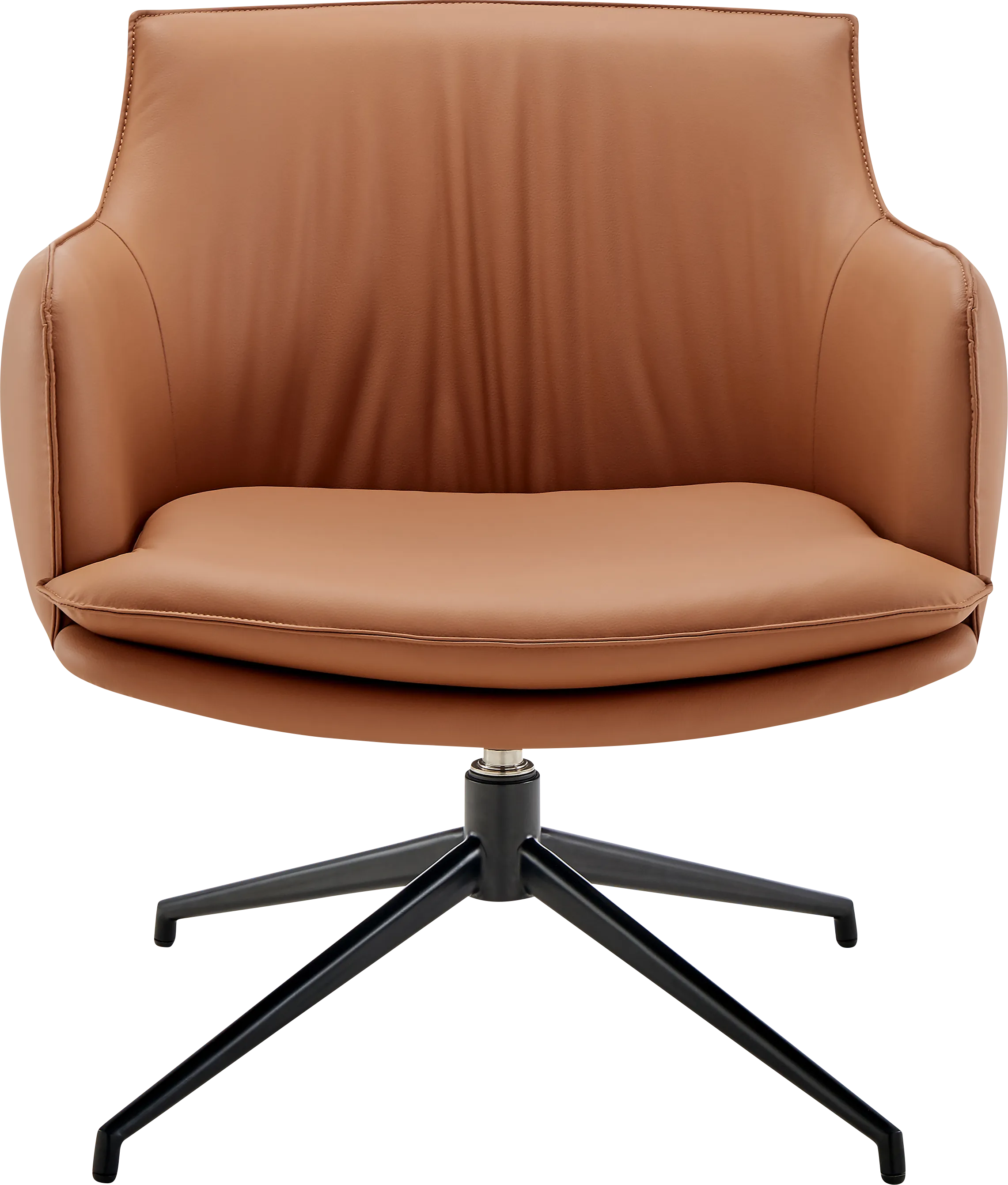 Dipaolo Caramel Swivel Accent Chair - Thumbnail - Image 1