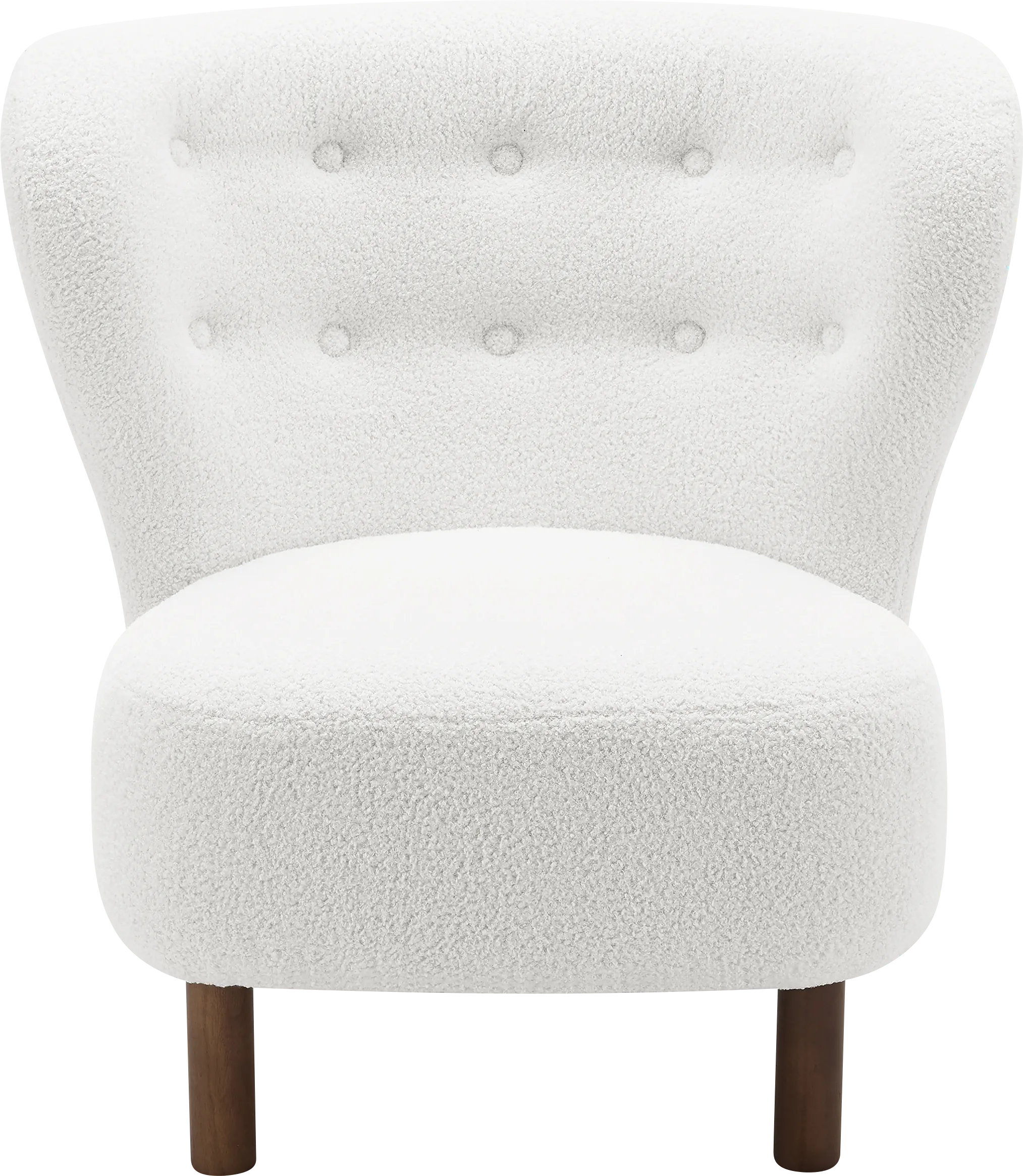 Lionwell White Accent Chair - Thumbnail - Image 1