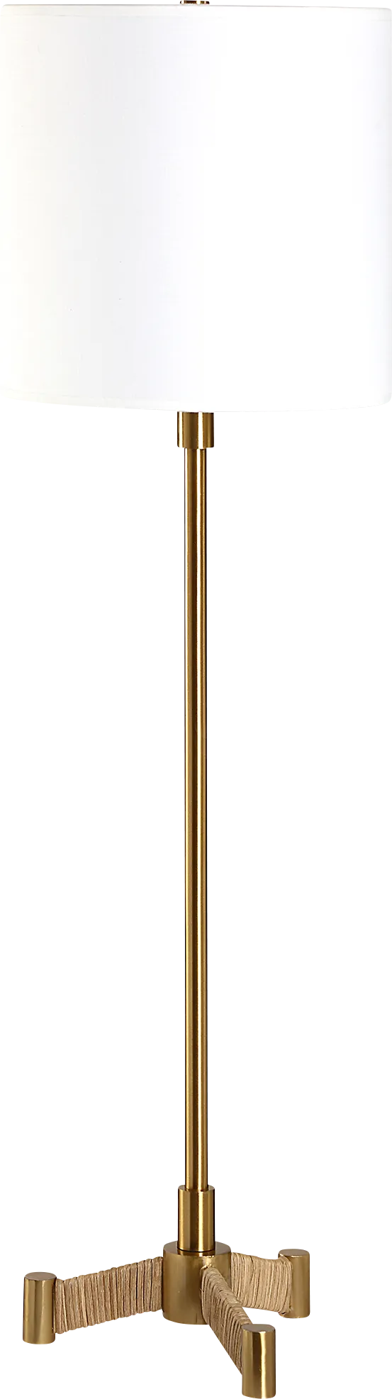 Romeyn Gate Brass Lamp - Image 1