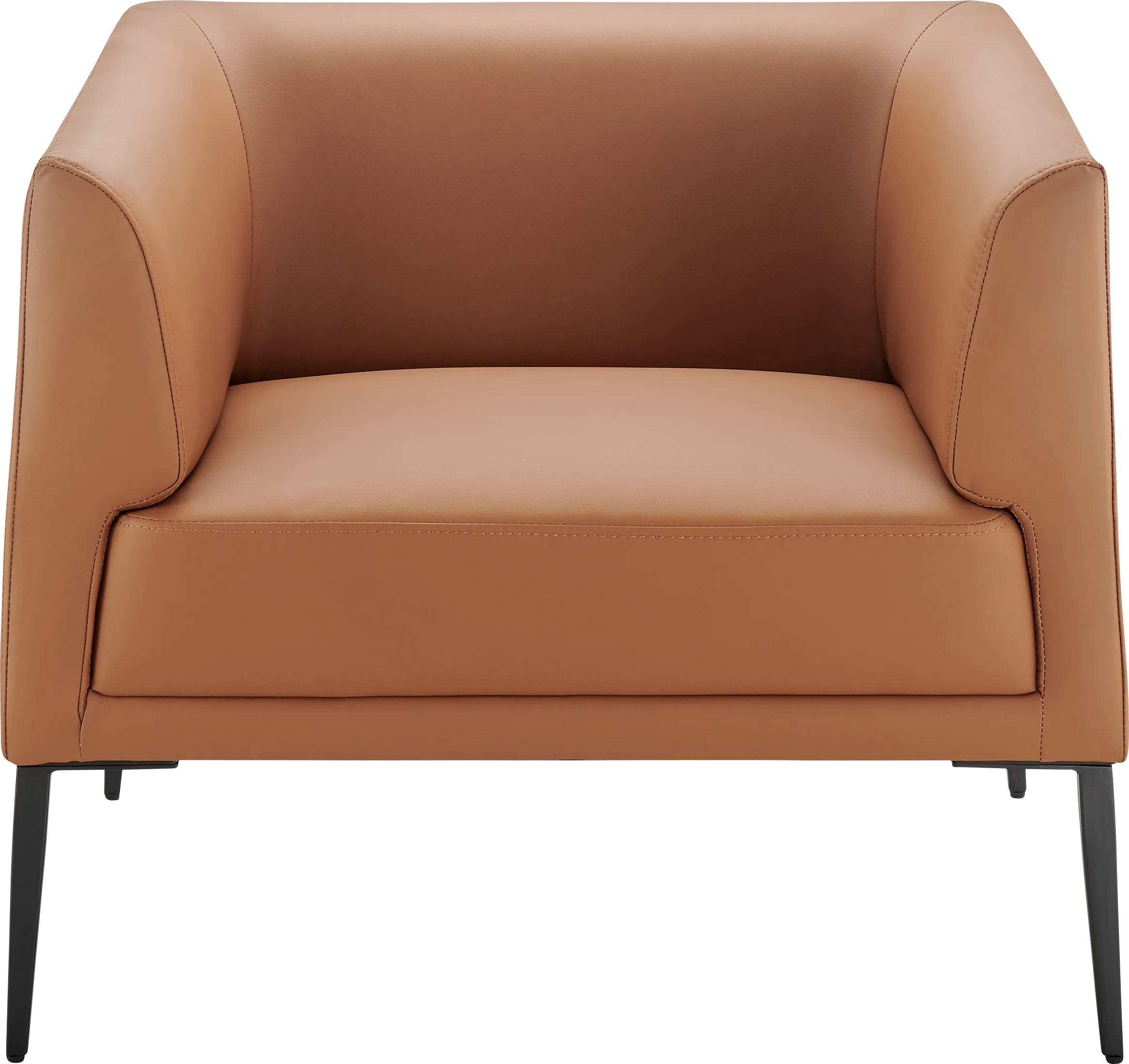 Tigerhouse Caramel Accent Chair - Thumbnail - Image 1
