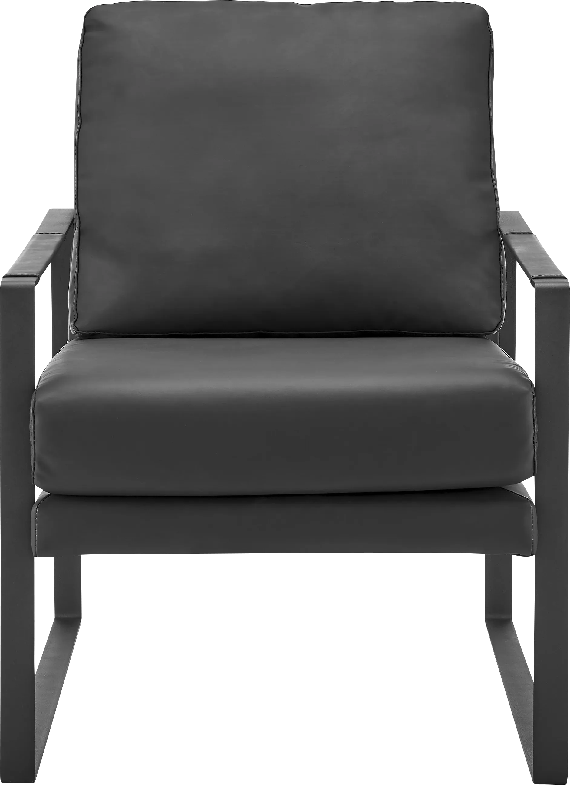 Apricoy Black Accent Chair - Thumbnail - Image 1